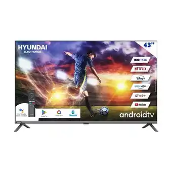 Olímpica Televisor hyundai 43 pulgadas led fhd android tv hyled4321aim oferta