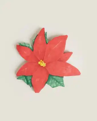 Zara Home Servilletas navidad flor pascua oferta
