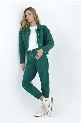 Chaqueta verde para mujer