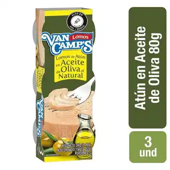Carulla Atún baby en aceite de oliva van camps 240 gr oferta