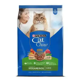 Carulla Alimento para gatos cat chow adulto hogareños x 1500 gr oferta
