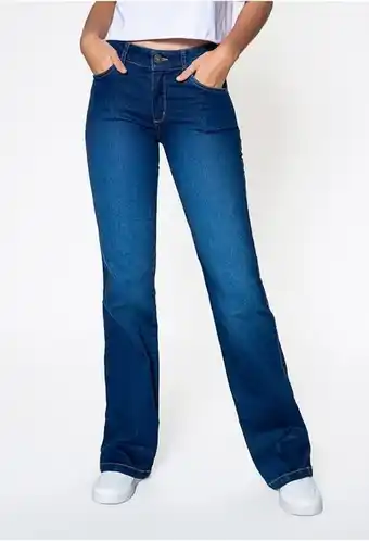 ELA Jean bota recta básico tiro medio. oferta