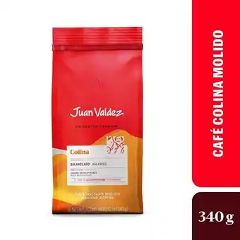 Carulla Cafe molido balanceado colina juan valdez 340 gr oferta