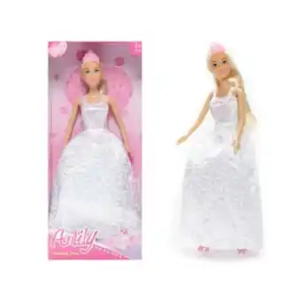 Alkosto Muñeca vestido largo morado anlily oferta