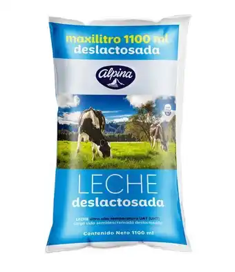 Merqueo Leche deslactosada alpina bolsa oferta