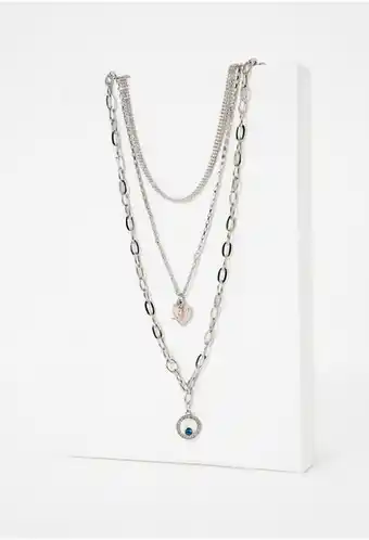 ELA Cadena corazon y luna oferta
