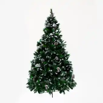 Panamericana Árbol de navidad de 210 cm y 1367 puntas, verde oferta
