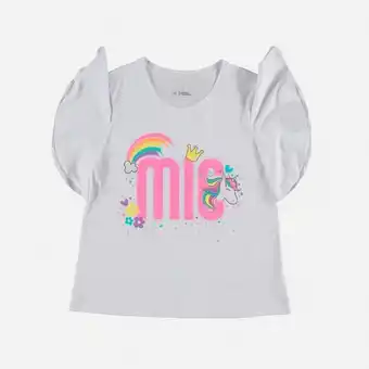 Los Tres Elefantes Camiseta blanco mic niña oferta