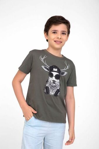Pacífika Camiseta manga corta verde oferta