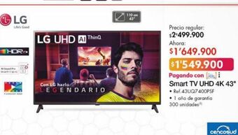 Metro Smart tv uhd oferta