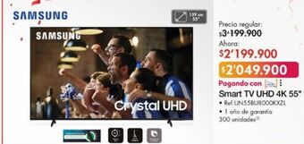 Metro Smart tv samsung oferta