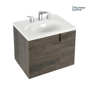 Tienda Cerámica Corona Mueble elipse vital 60 cm con lavamanos 8 pulgadas oferta