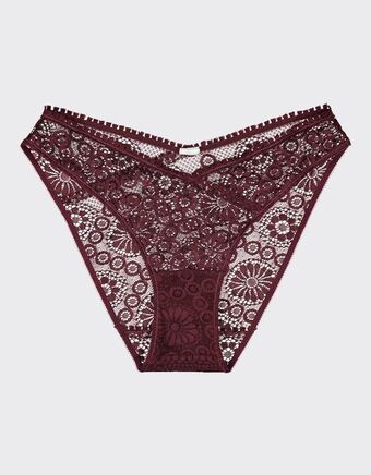 American Eagle Bikini aerie de corte alto y encaje oferta