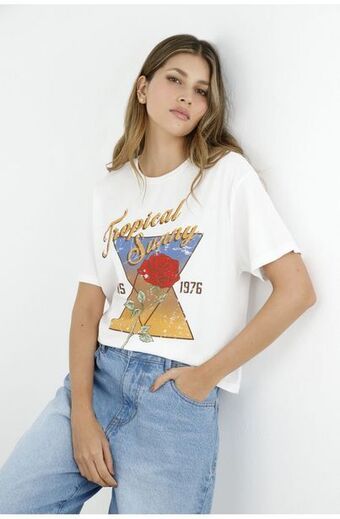 Tennis Camiseta blanca para mujer oferta