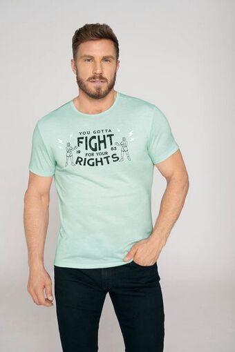 Pacífika Camiseta manga corta verde oferta