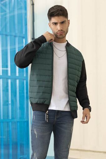 Pacífika Chaqueta manga larga verde oferta
