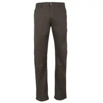VO5 Pantalón de dril cinco bolsillos silueta regular color cafe oscuro 02122 oferta
