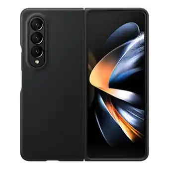 Samsung Cubierta de cuero para el galaxy z fold4 oferta