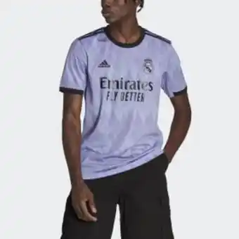 Adidas Camiseta uniforme de visitante real madrid 22/23 oferta