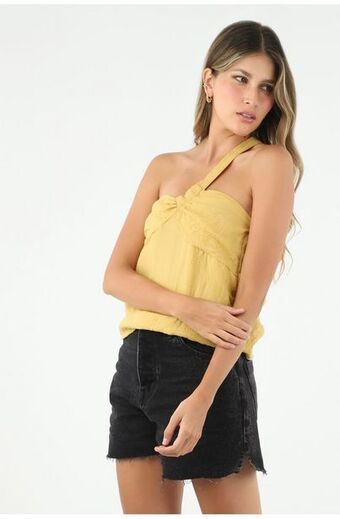 Tennis Camisa amarilla para mujer oferta