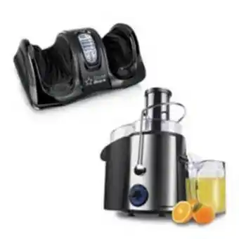 Falabella Combo masajeador pies eléct + extractor jugos 850w oferta