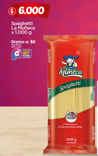 Surtimax La Muñeca Spaghetti x 1000g oferta