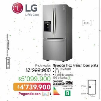Jumbo Nevecón lg oferta
