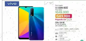 Jumbo Celular yiyo 128gb oferta