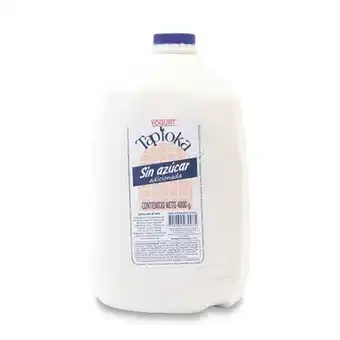 Yogurt tapioka sin azucar garrafa 4000g
