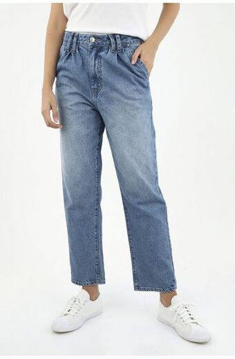 Tennis Jean mom fit azul para mujer oferta