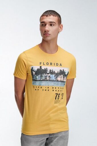 Koaj Camiseta básica manga corta con estampado oferta