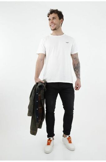 Tennis Camiseta color crudo para hombre oferta