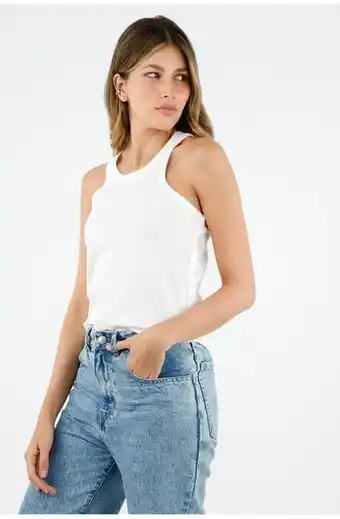Tennis Camiseta manga sisa blanca para mujer oferta