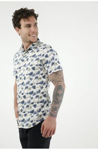 Tennis Camisa estampada para hombre oferta