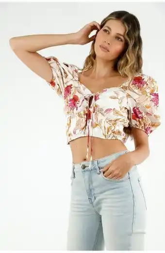 Tennis Camisa crop para mujer oferta