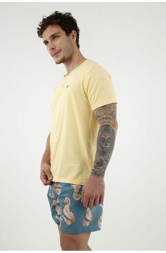 Tennis Camiseta amarilla para hombre oferta