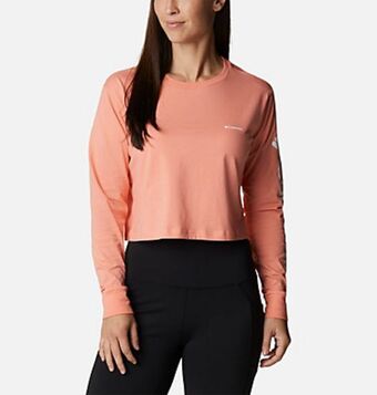 Columbia Camiseta corta estampada de manga larga north cascades™ para mujer oferta