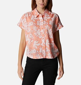Columbia Camisa casual de manga corta camp henry™ iv para mujer oferta