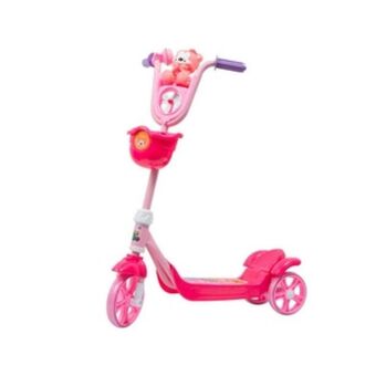 Alkosto Patineta scooter rosada cheer way oferta