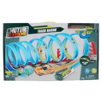 Alkosto Set super pista con lanzador 2 carros motor extreme oferta