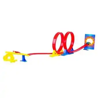 Alkosto Pista de carros con doble aro y carros fresh metal maisto oferta