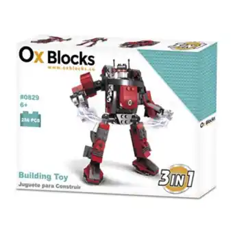 Alkosto Juguete para construir ox 3 en 1 - 286 piezas ox blocks oferta
