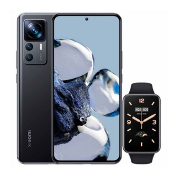 Alkosto Celular xiaomi 12t pro 256gb negro + band 7 pro oferta