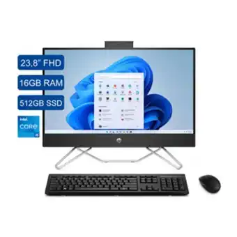Alkosto Computador all in one hp 23.8" pulgadas cb1004la intel core i5 - ram 16gb - disco ssd 512 gb - negro oferta
