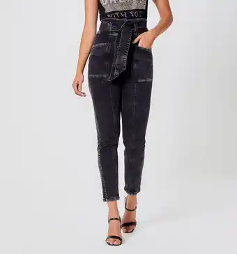 Studio F Jean tiro alto skinny oferta