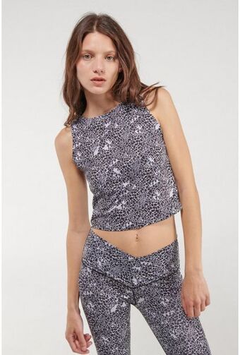 Koaj Camiseta fit, manga sisa, cuello redondo. oferta