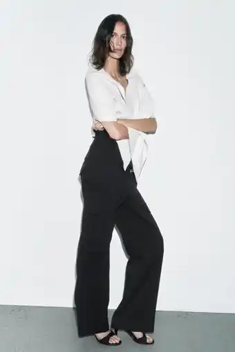 Zara Pantalón full length cargo oferta