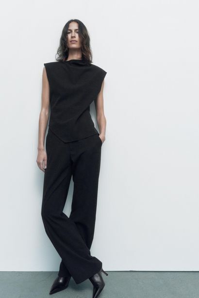 Zara Pantalón straight oferta
