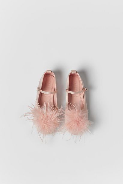 Zara Kids/ bailarina plumas oferta