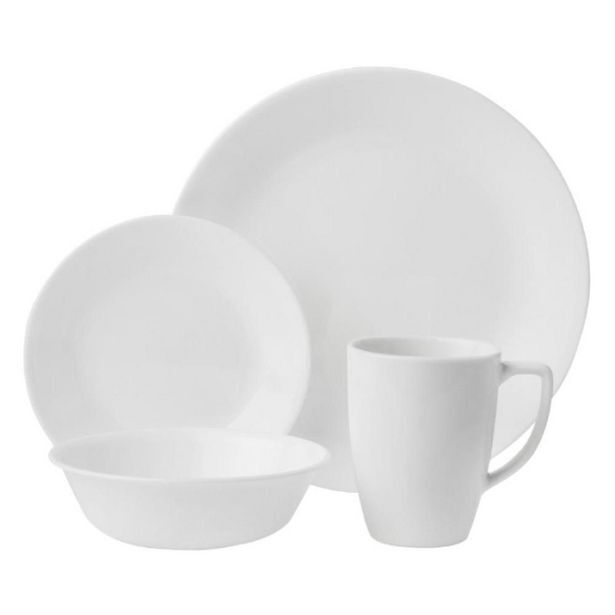 Éxito Vajilla blanca 4 puestos  corelle 6022003enc oferta